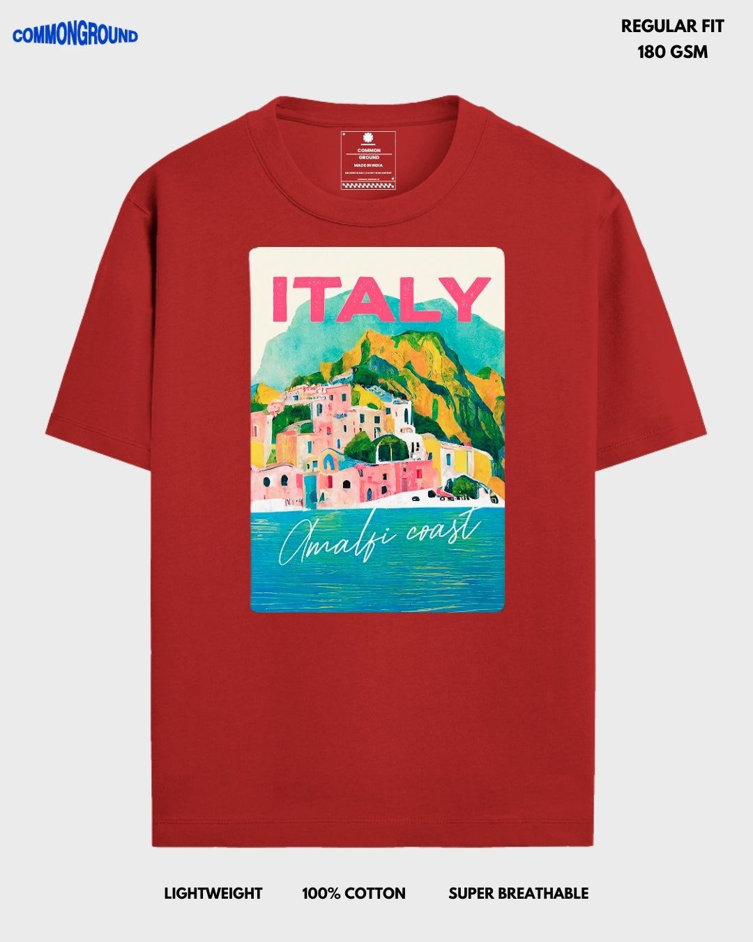 ITALY REGULAR T - SHIRT - COMMONGROUND