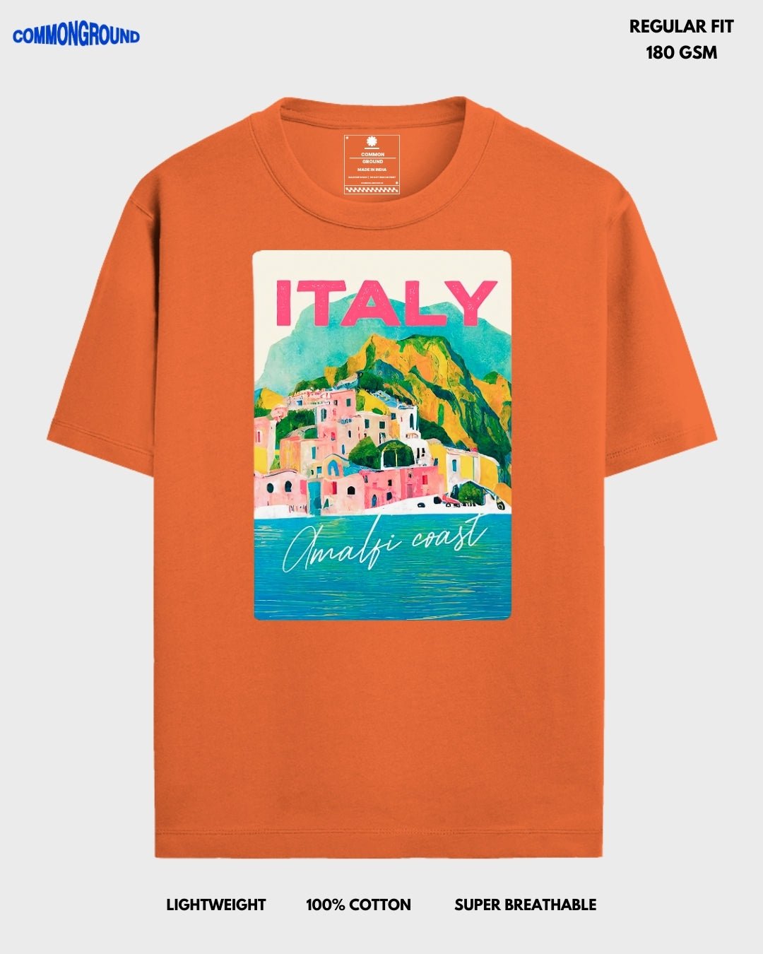 ITALY REGULAR T - SHIRT - COMMONGROUND