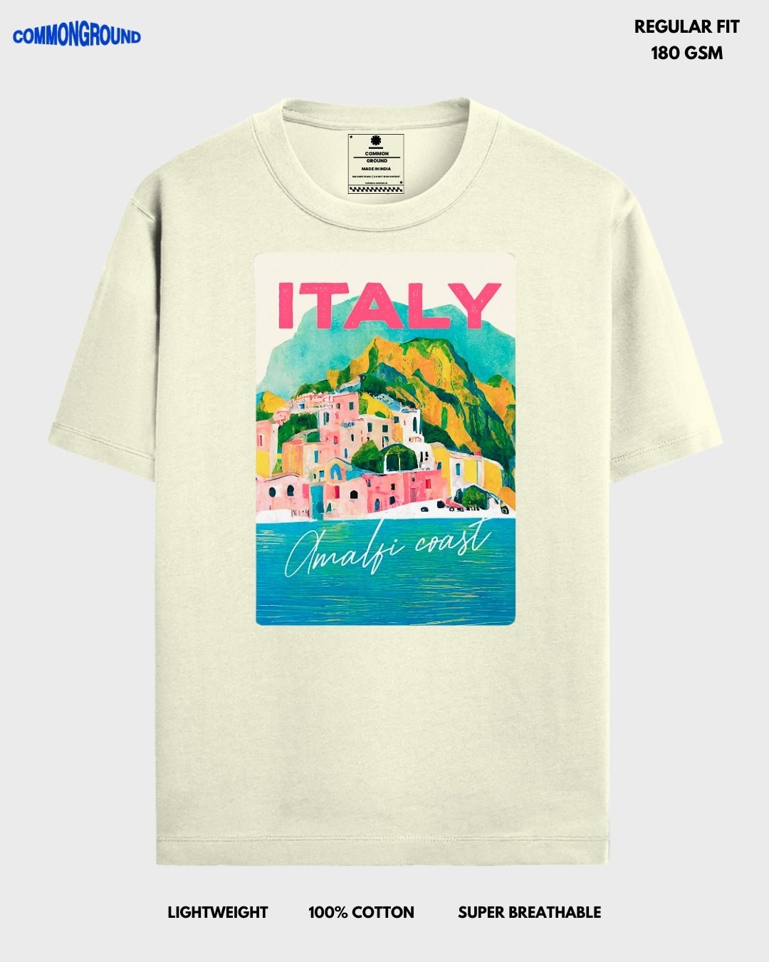 ITALY REGULAR T - SHIRT - COMMONGROUND