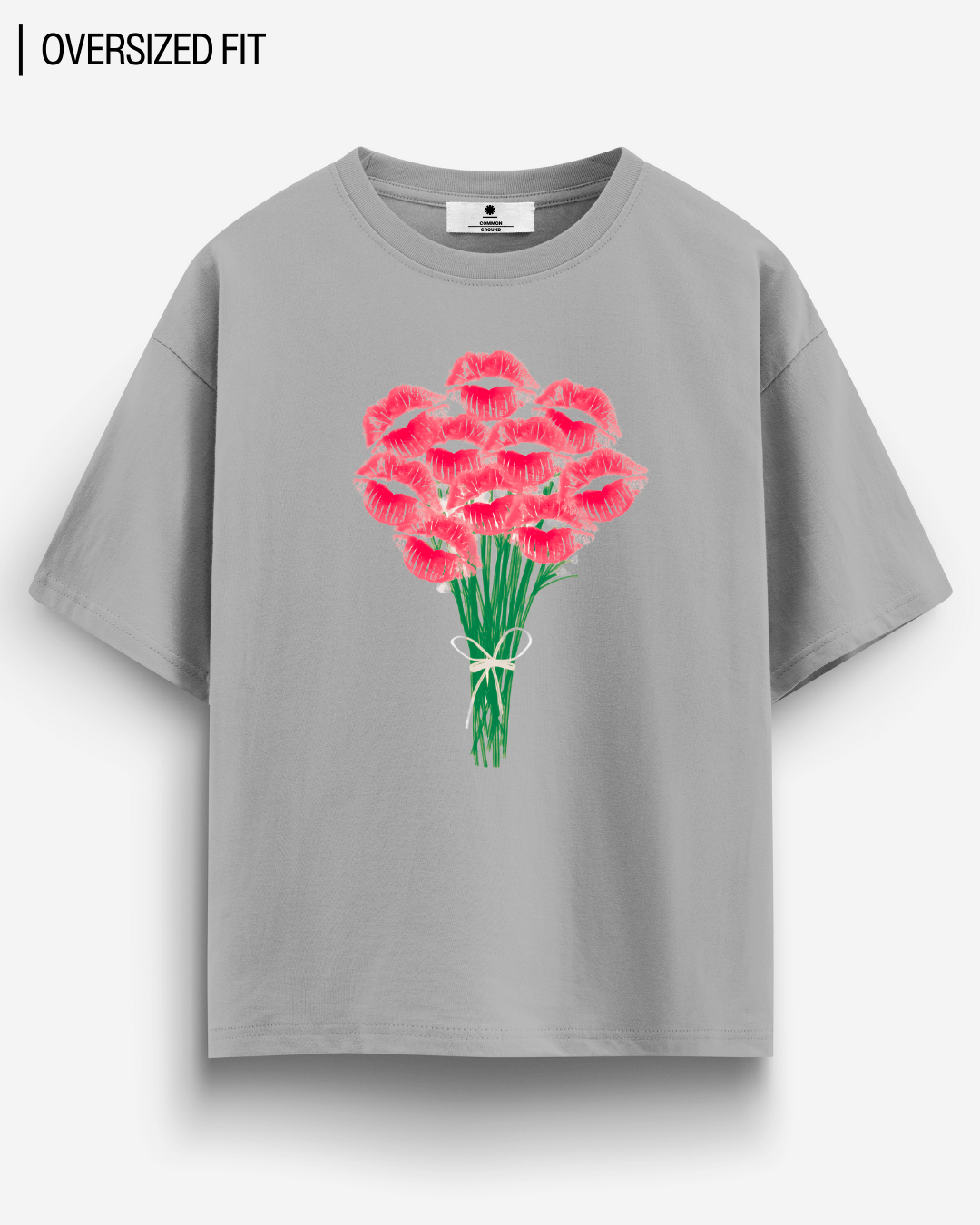 KISSES OVERSIZED T - SHIRT - COMMONGROUND