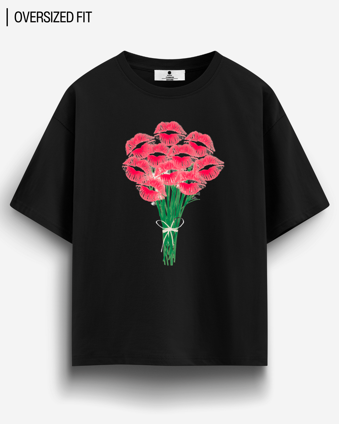 KISSES OVERSIZED T - SHIRT - COMMONGROUND