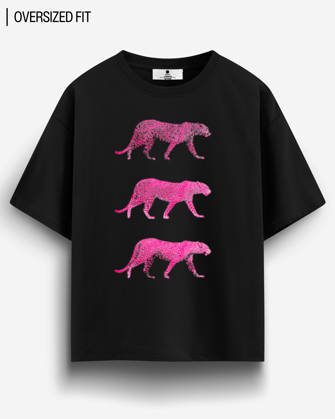 LEOPARD OVERSIZED T - SHIRT - COMMONGROUND