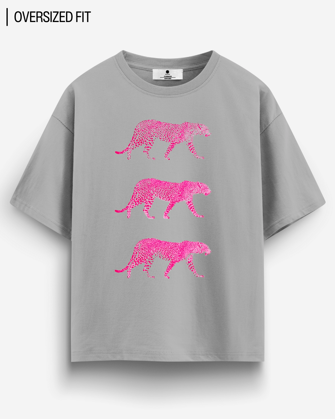 LEOPARD OVERSIZED T - SHIRT - COMMONGROUND
