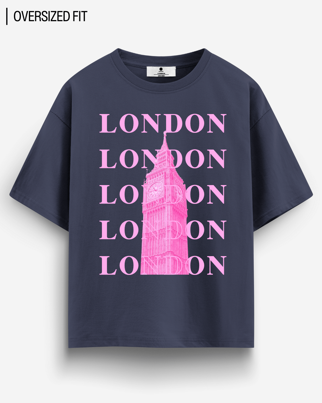 LONDON OVERSIZED T - SHIRT - COMMONGROUND