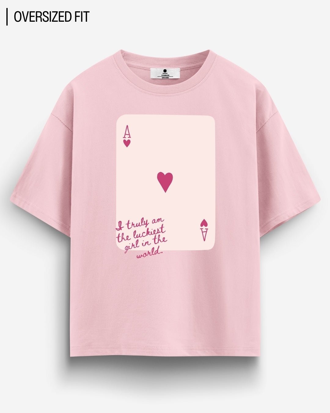 LUCKIEST OVERSIZED T - SHIRT - COMMONGROUND