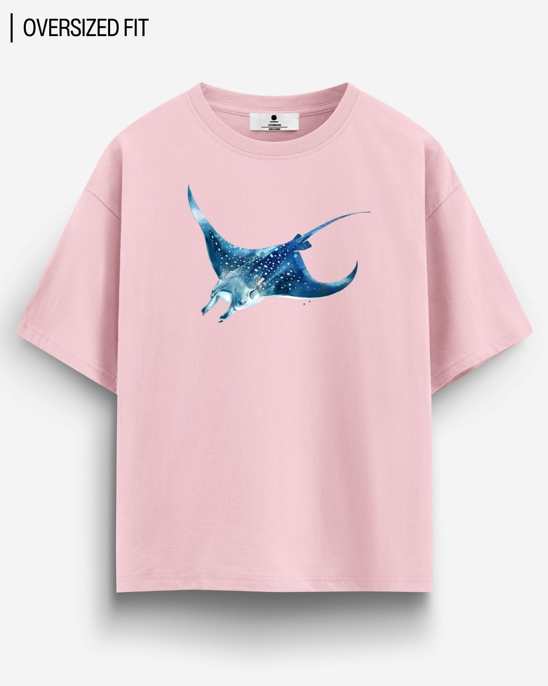MANTA RAY OVERSIZED T - SHIRT - COMMONGROUND