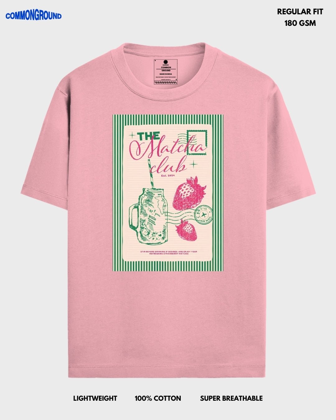 MATCHA REGULAR T - SHIRT - COMMONGROUND
