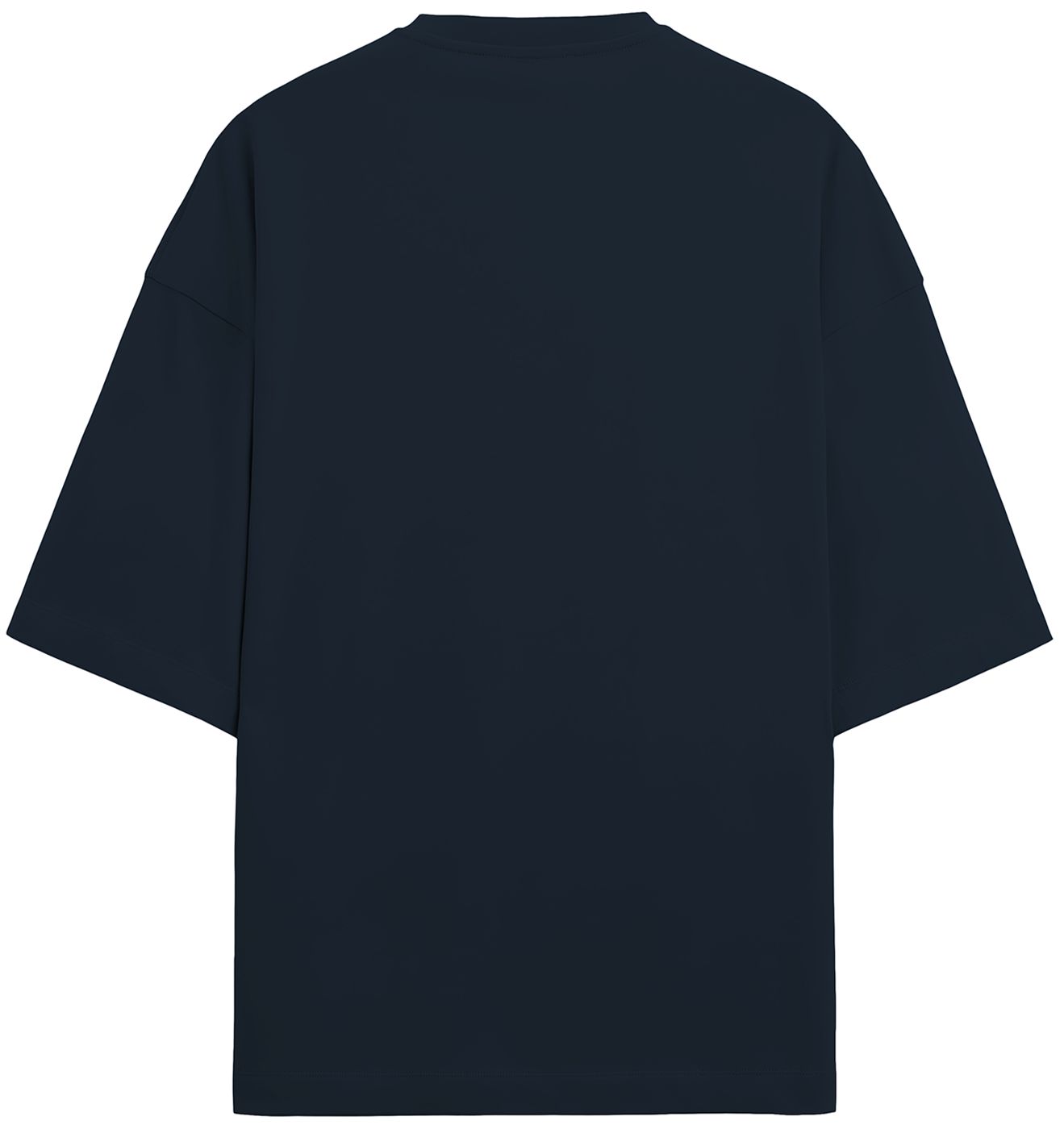 NAVY BLUE TERRY OVERSIZED T - SHIRT - COMMONGROUND