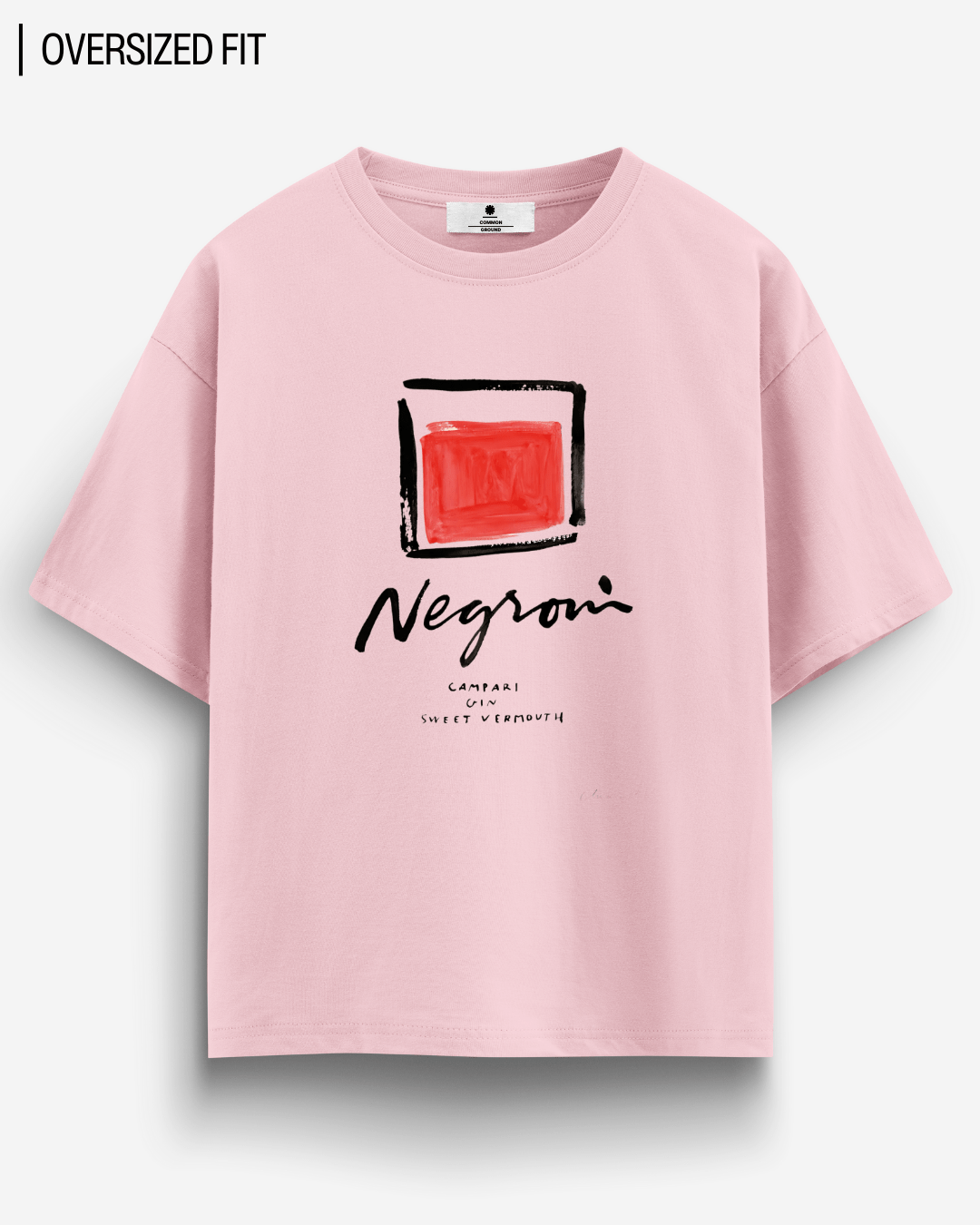 NEGRONI OVERSIZED T - SHIRT - COMMONGROUND