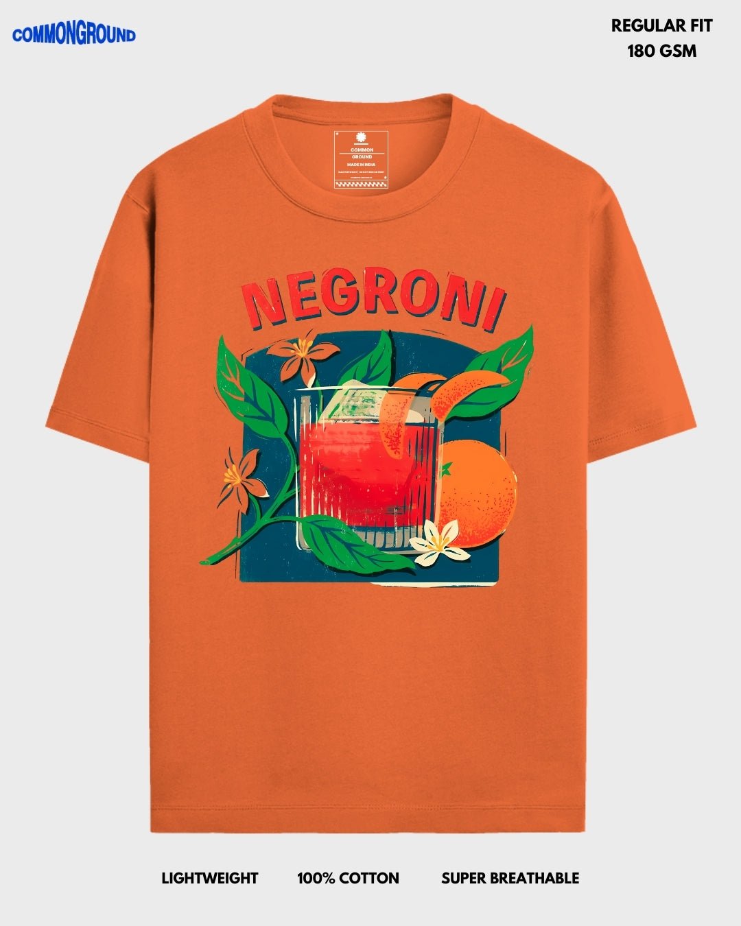 NEGRONI REGULAR T - SHIRT - COMMONGROUND