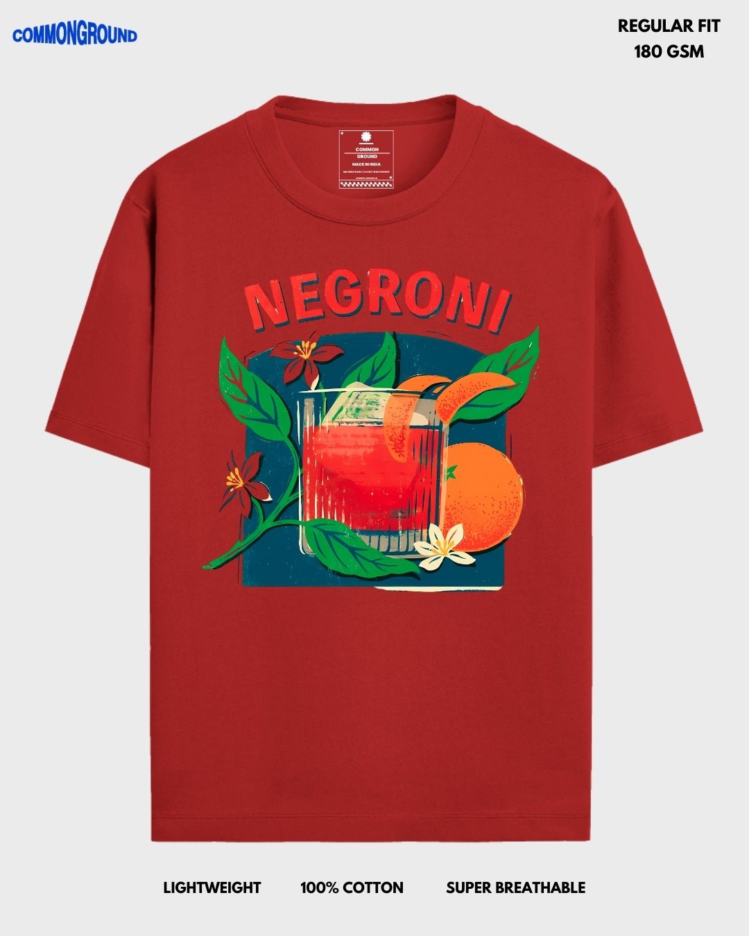 NEGRONI REGULAR T - SHIRT - COMMONGROUND