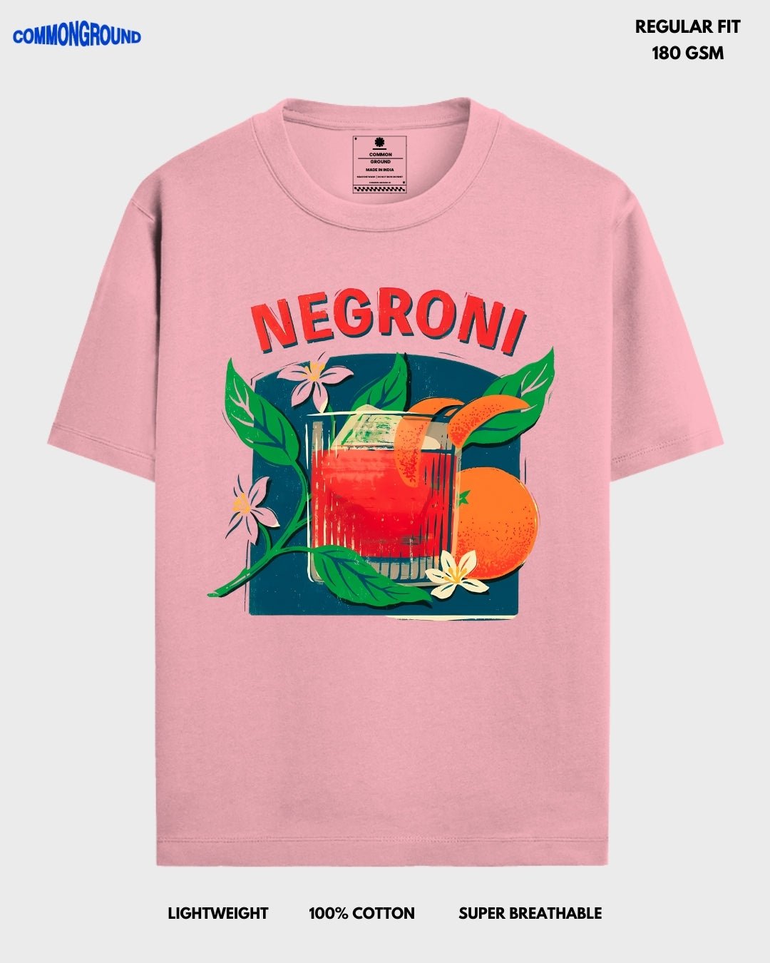 NEGRONI REGULAR T - SHIRT - COMMONGROUND