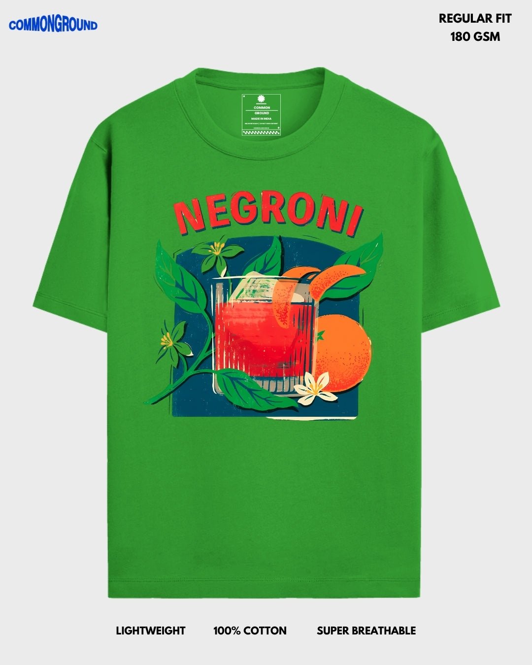 NEGRONI REGULAR T - SHIRT - COMMONGROUND