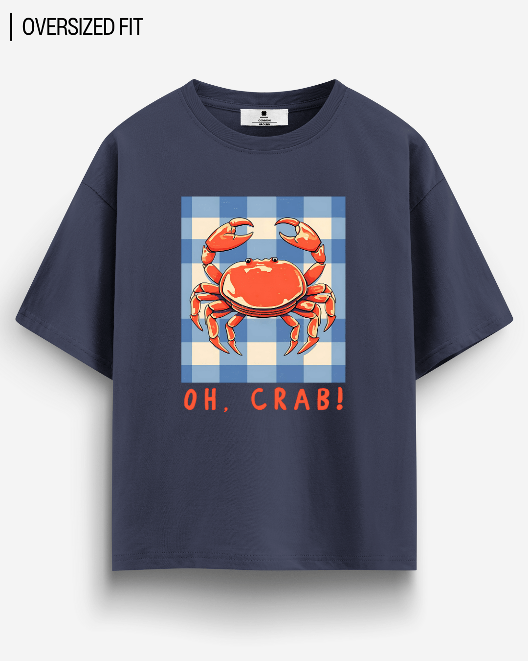 OH CRAB OVERSIZED T - SHIRT - COMMONGROUND