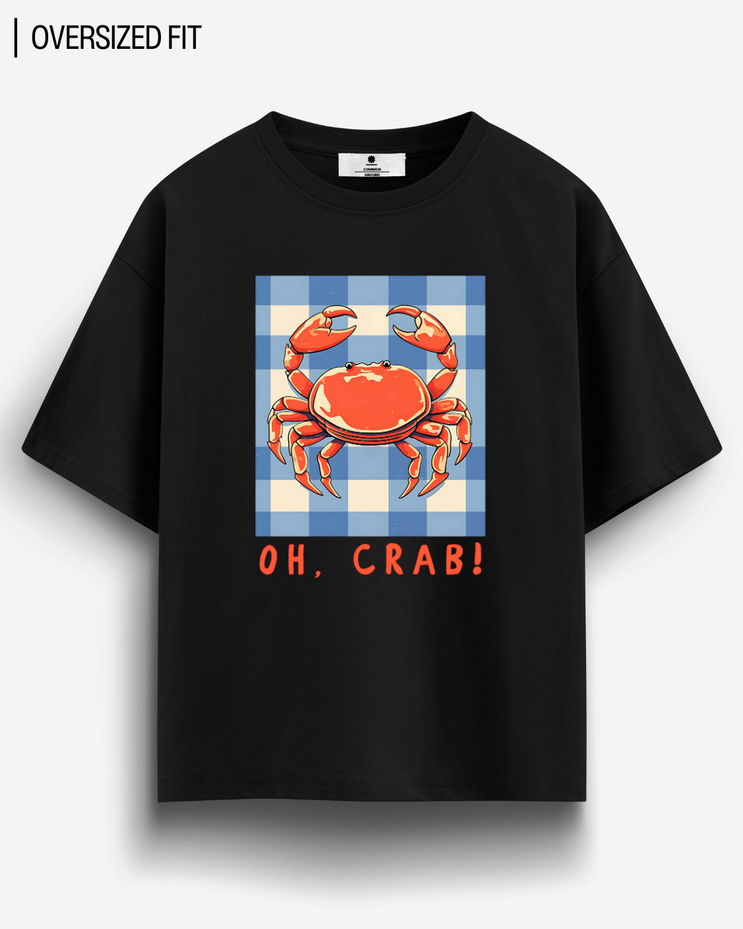 OH CRAB OVERSIZED T - SHIRT - COMMONGROUND