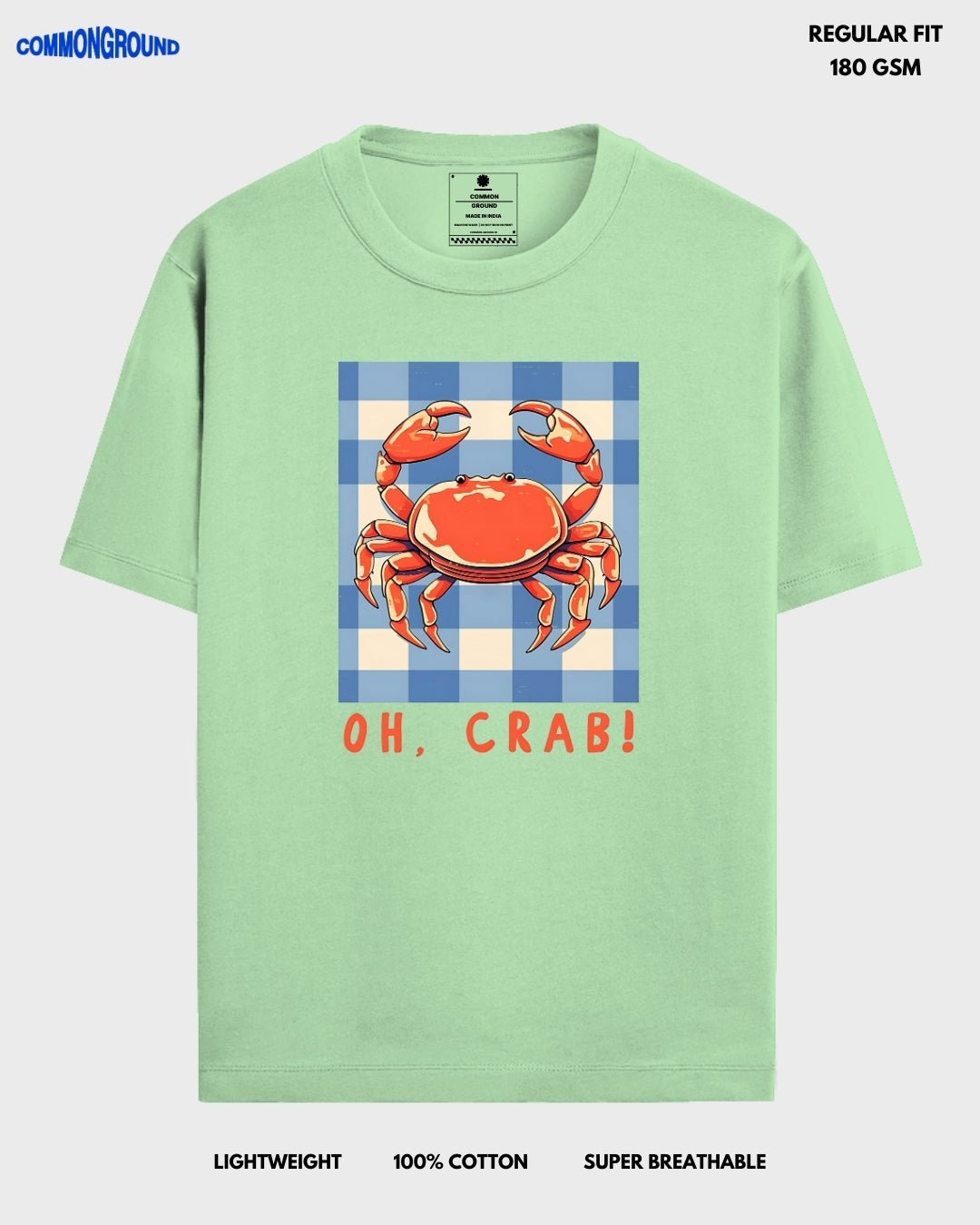 OH CRAB REGULAR T - SHIRT - COMMONGROUND