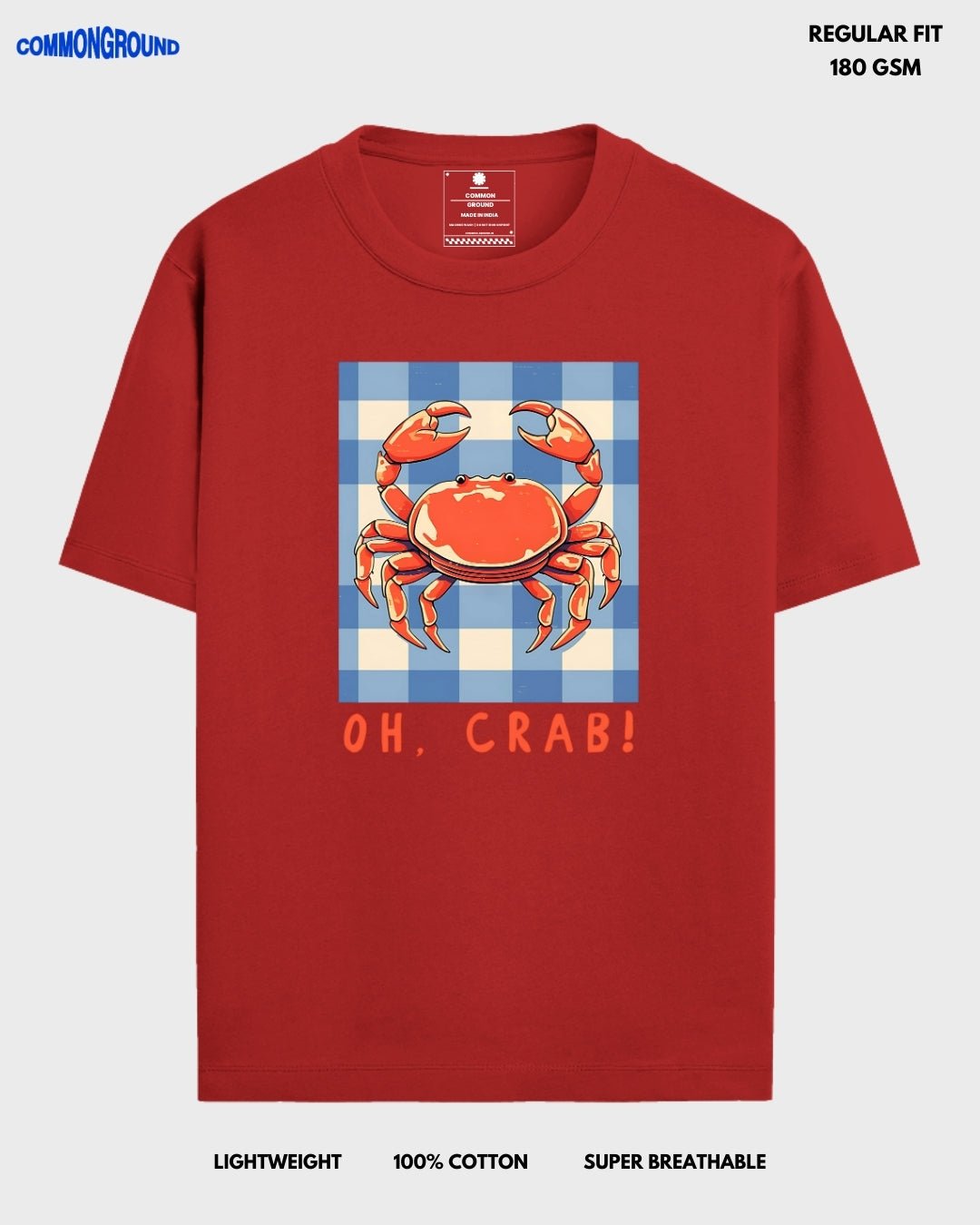 OH CRAB REGULAR T - SHIRT - COMMONGROUND