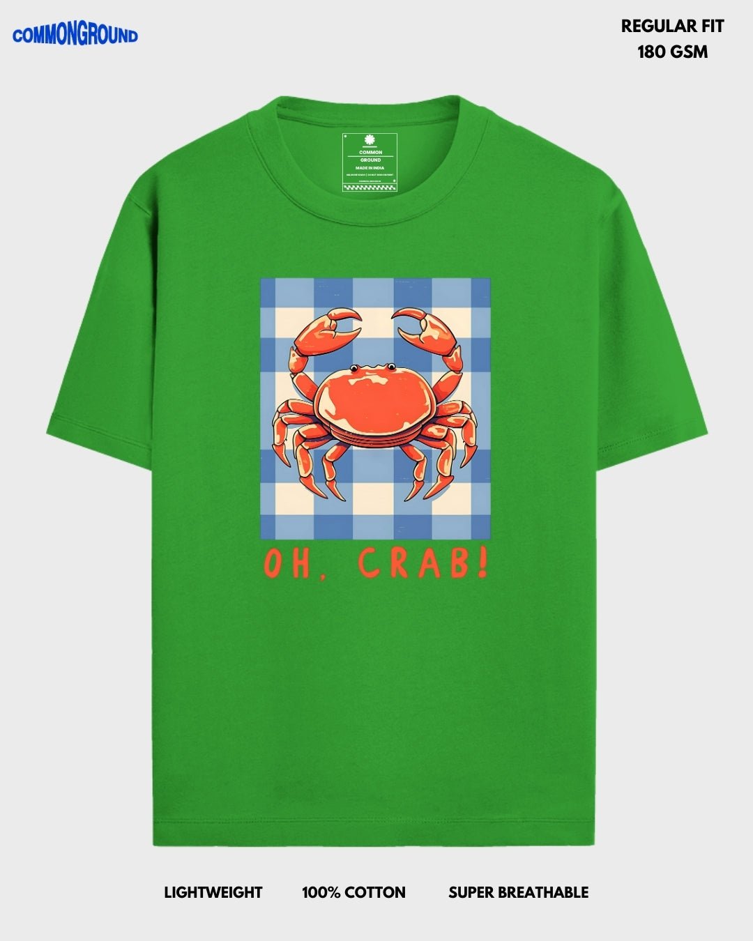 OH CRAB REGULAR T - SHIRT - COMMONGROUND