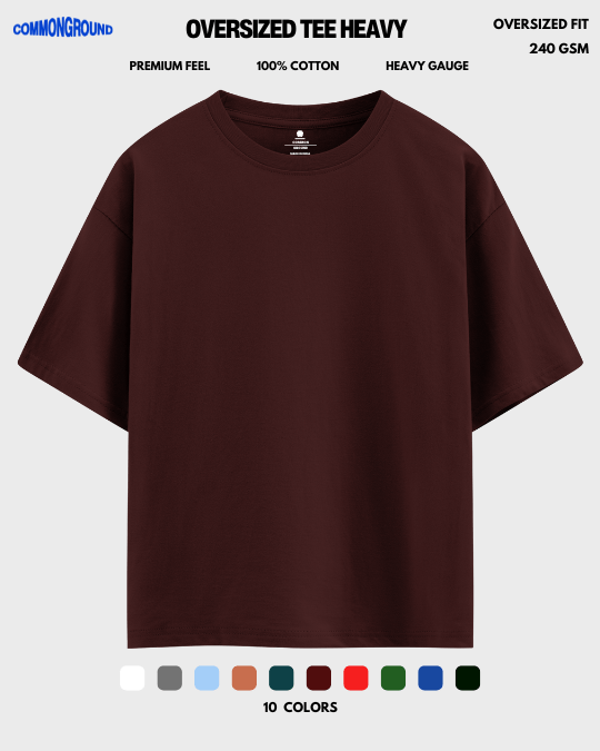 OVERSIZED T - SHIRT HEAVY - COMMONGROUND