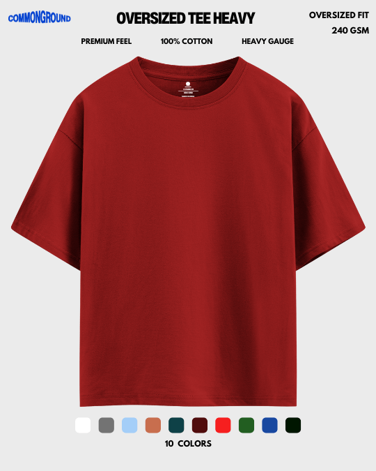 OVERSIZED T - SHIRT HEAVY - COMMONGROUND
