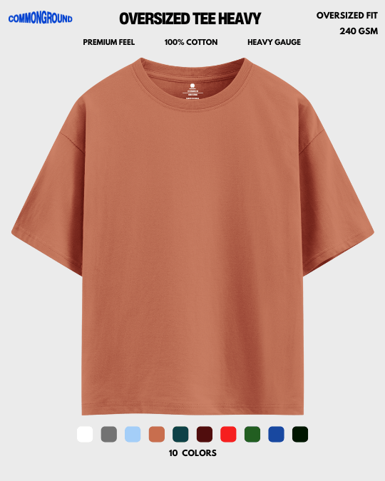 OVERSIZED T - SHIRT HEAVY - COMMONGROUND