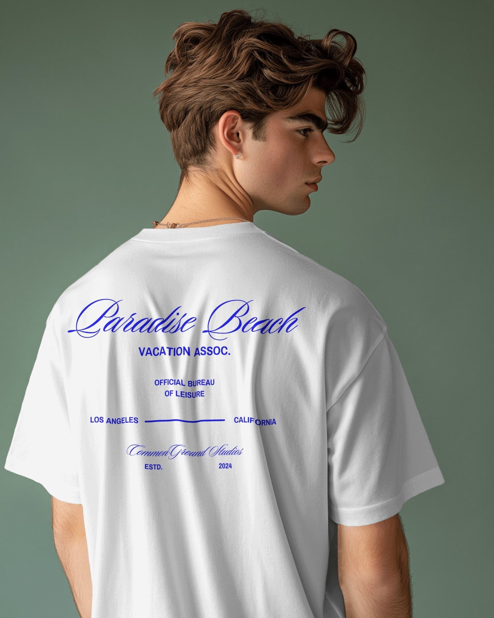 PARADISE BEACH OVERSIZED T - SHIRT - COMMONGROUND