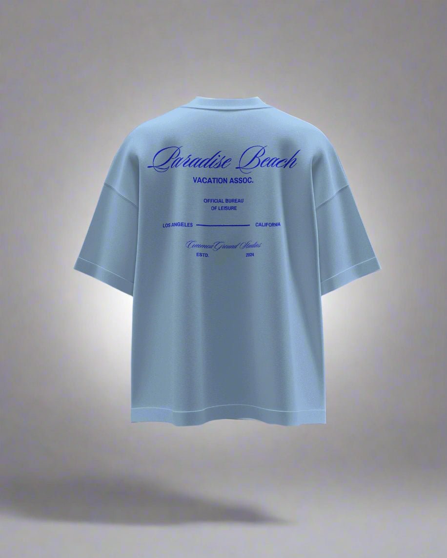 PARADISE BEACH OVERSIZED T - SHIRT - COMMONGROUND
