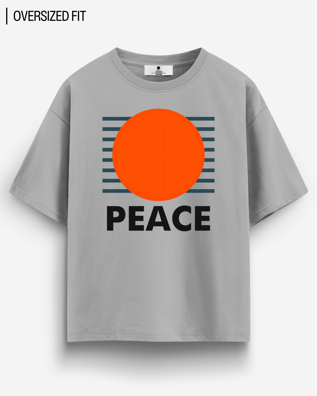 PEACE OVERSIZED T - SHIRT - COMMONGROUND
