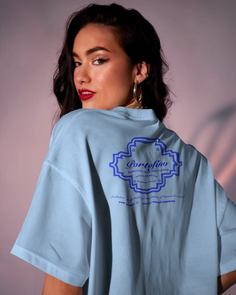 PORTOFINO OVERSIZED T - SHIRT - COMMONGROUND
