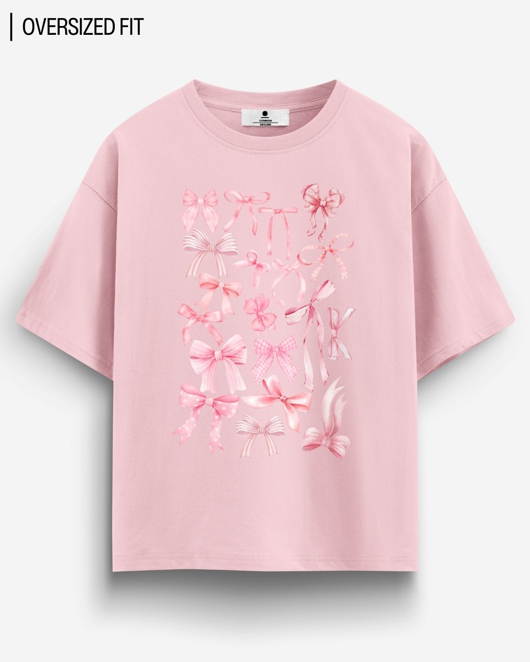 PRINCESS BOWS OVERSIZED T - SHIRT - COMMONGROUND