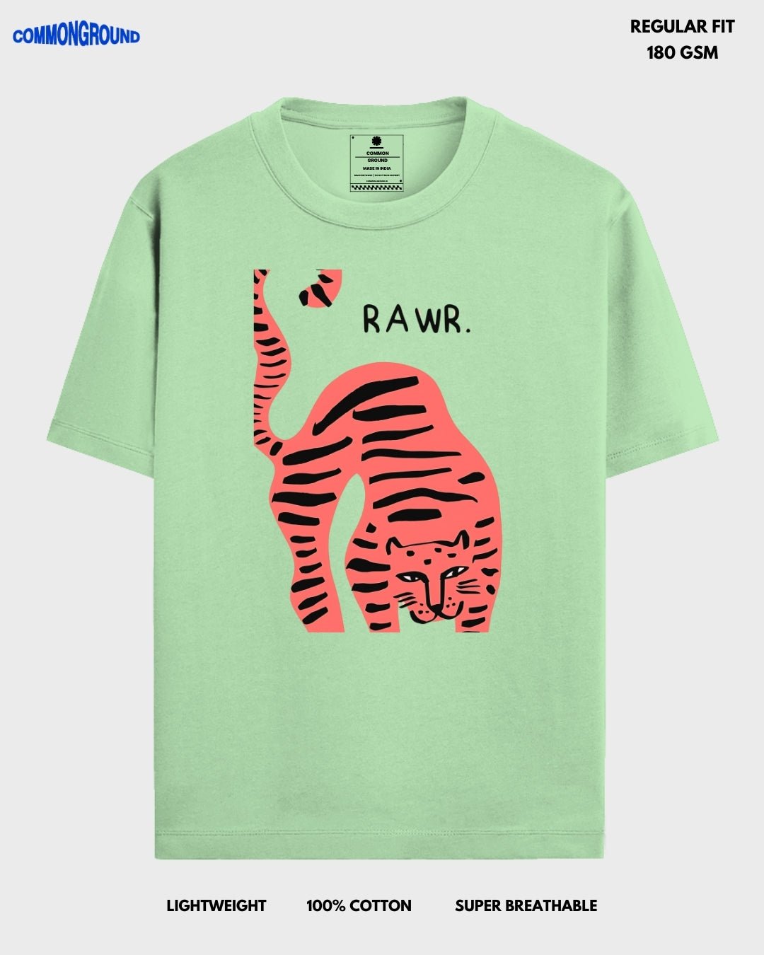 RAWR REGULAR T - SHIRT - COMMONGROUND