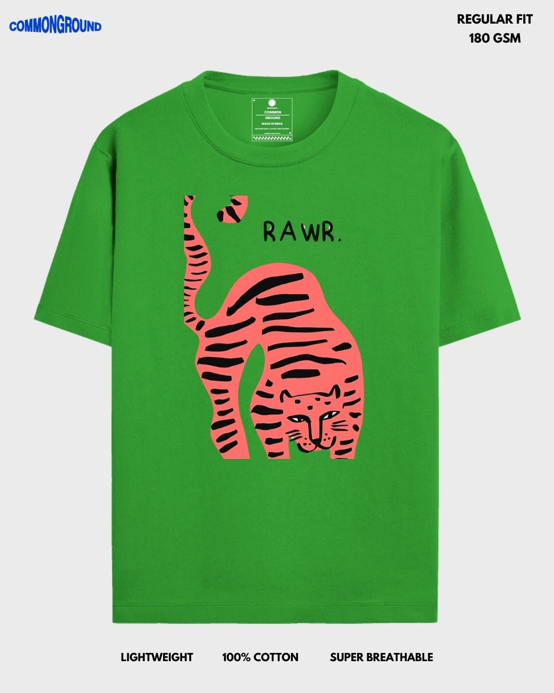 RAWR REGULAR T - SHIRT - COMMONGROUND