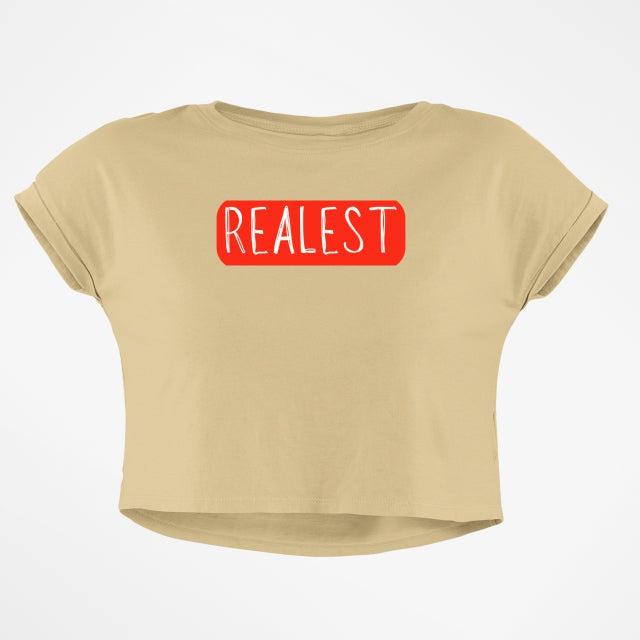 REALEST CROP TOP - COMMONGROUND