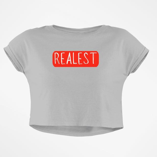 REALEST CROP TOP - COMMONGROUND