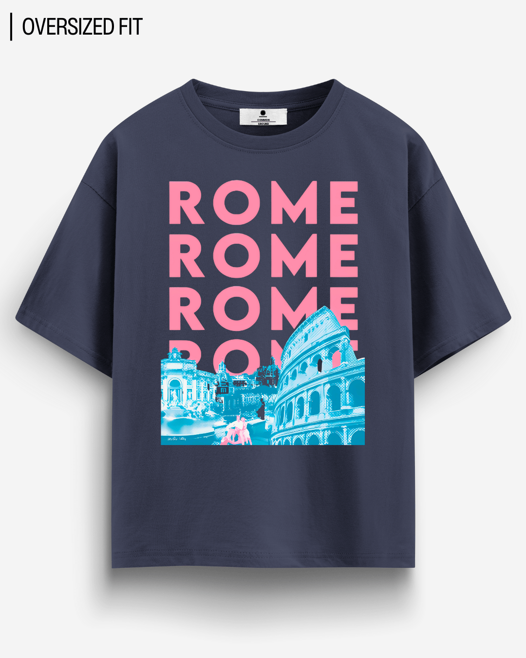 ROME OVERSIZED T - SHIRT - COMMONGROUND