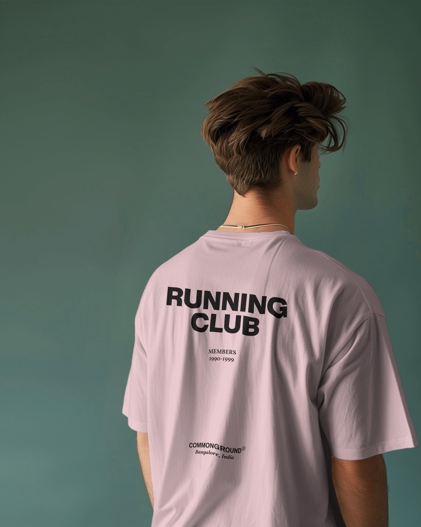 RUNNING CLUB OVERSIZED T - SHIRT - COMMONGROUND