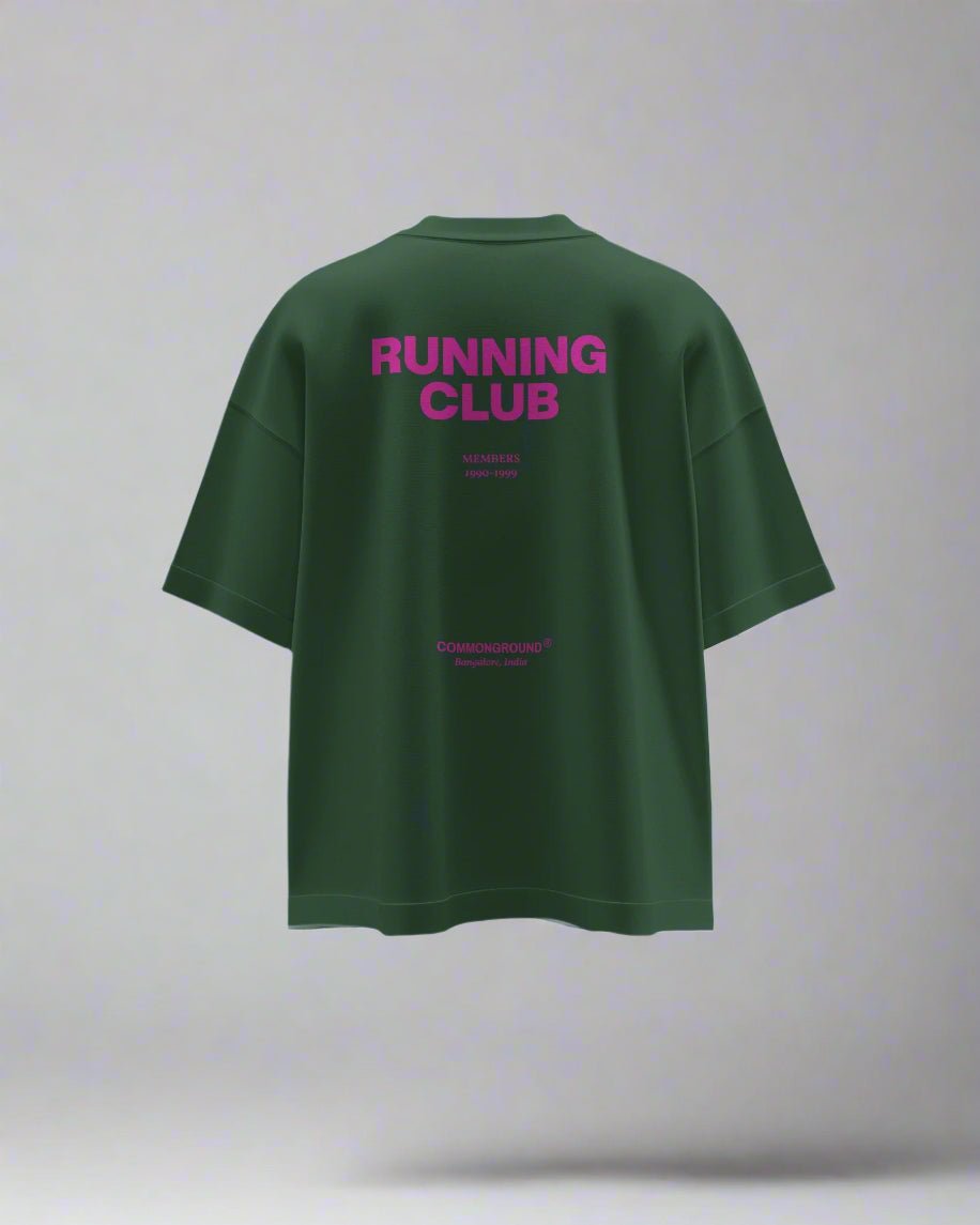 RUNNING CLUB OVERSIZED T - SHIRT - COMMONGROUND
