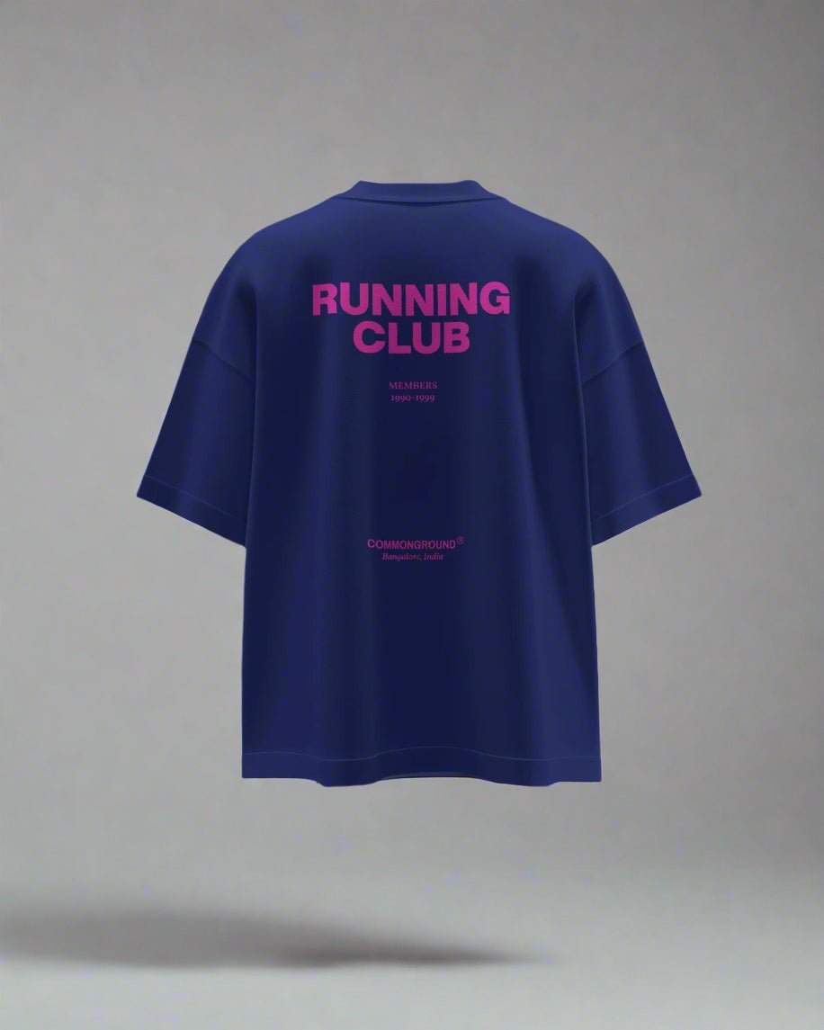 RUNNING CLUB OVERSIZED T - SHIRT - COMMONGROUND