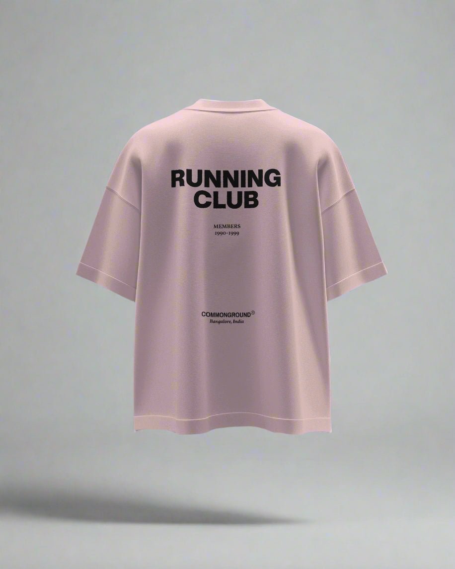 RUNNING CLUB OVERSIZED T - SHIRT - COMMONGROUND