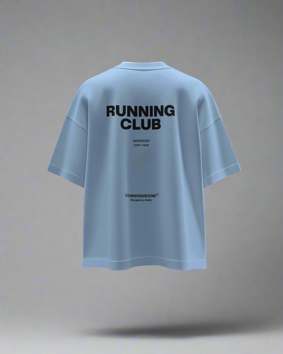 RUNNING CLUB OVERSIZED T - SHIRT - COMMONGROUND