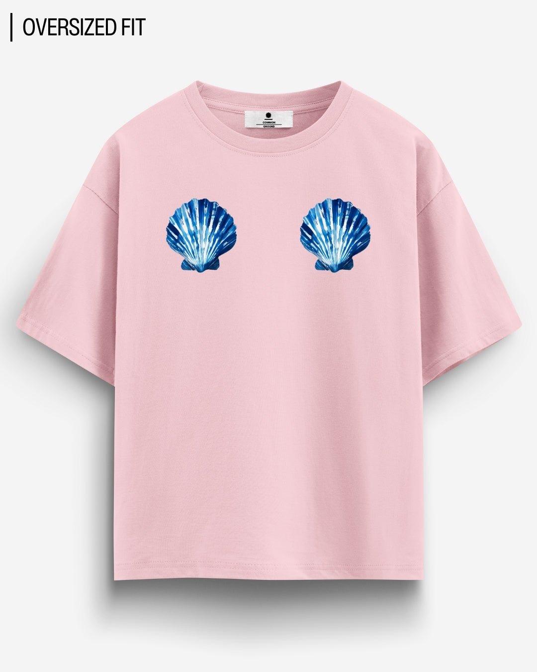 SEASHELL CORE OVERSIZED T - SHIRT - COMMONGROUND