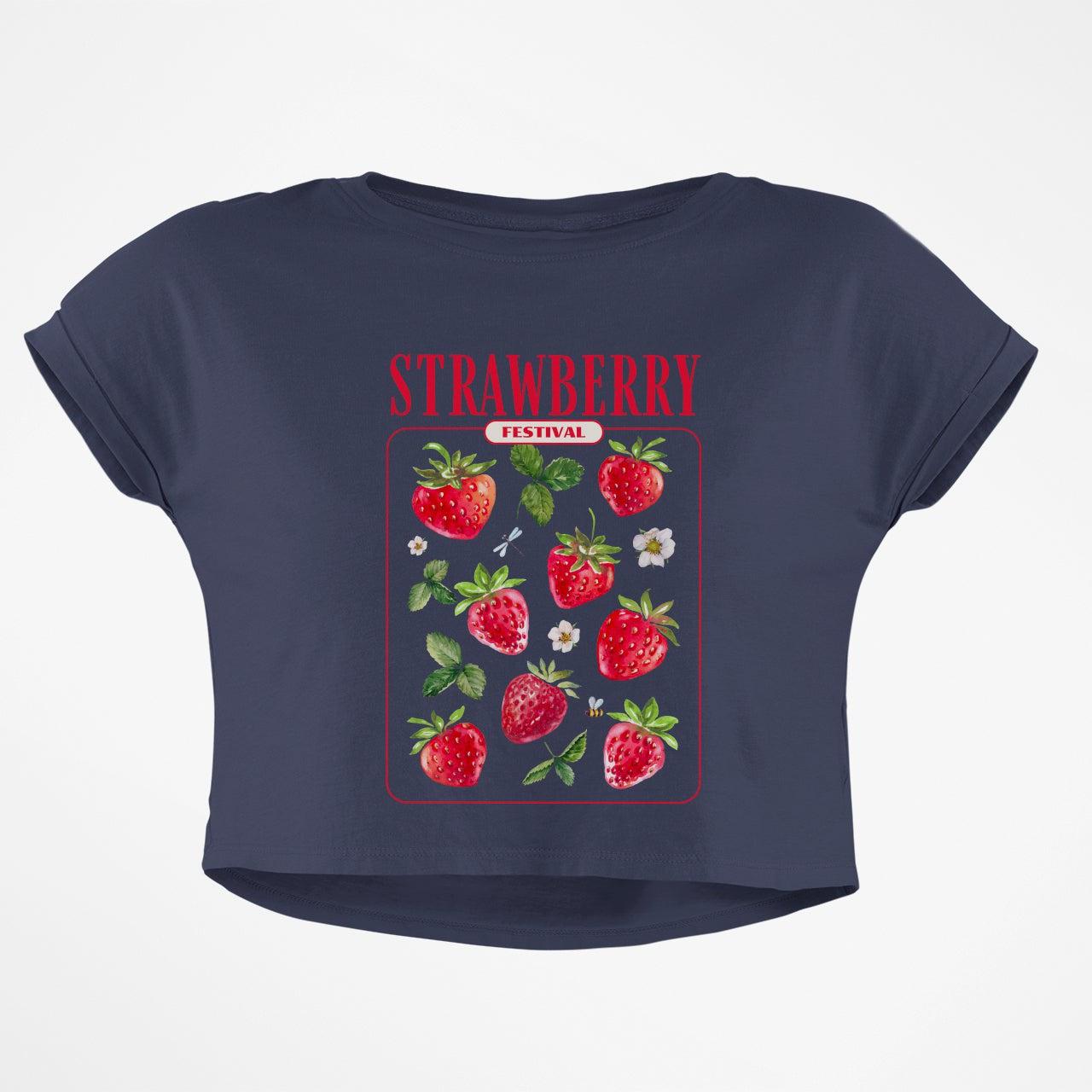 STRAWBERRY FESTIVAL CROP TOP - COMMONGROUND