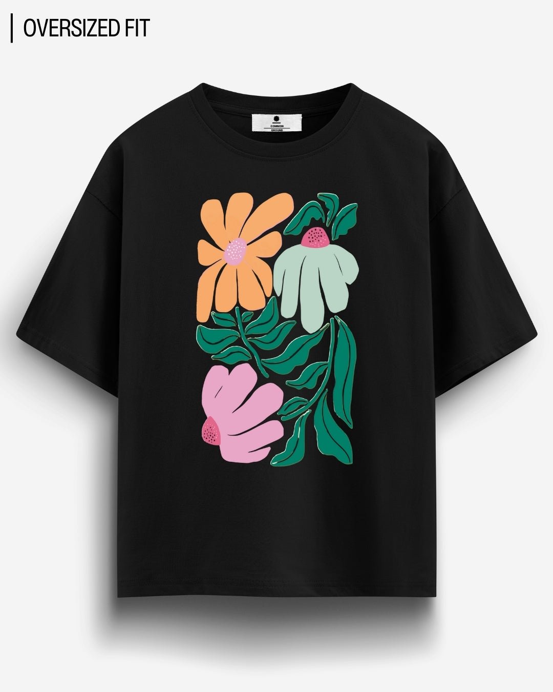 SUMMER BLOOM OVERSIZED T - SHIRT - COMMONGROUND