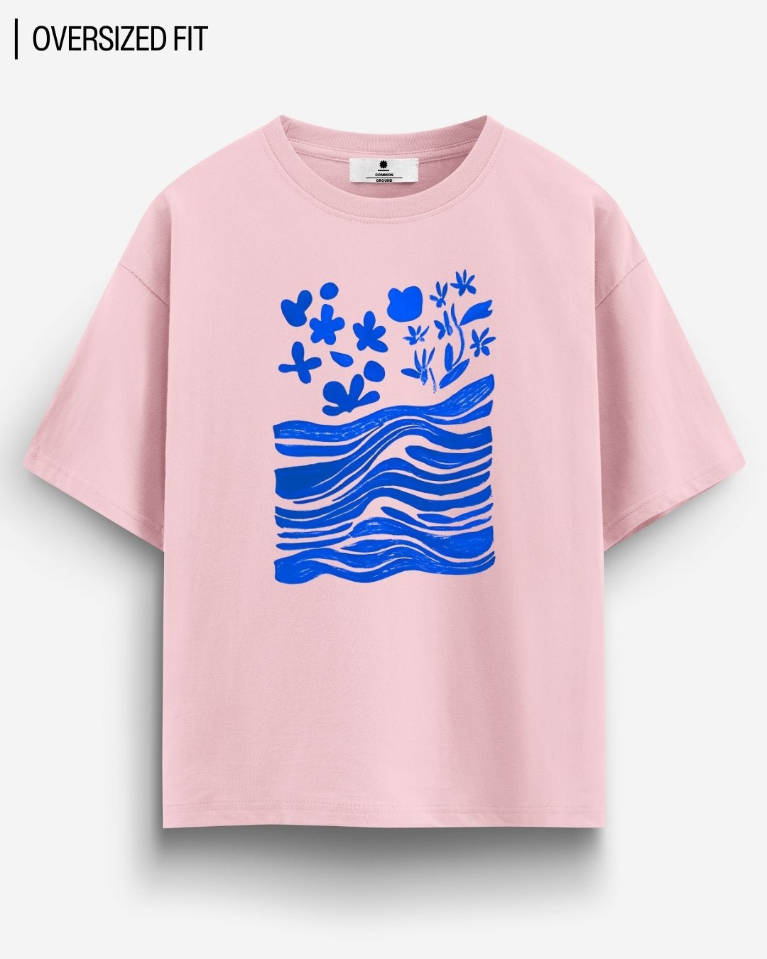 SUN SEA SAND OVERSIZED T - SHIRT - COMMONGROUND