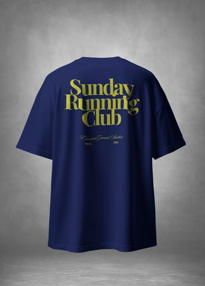 SUNDAY RUNNING OVERSIZED T - SHIRT - COMMONGROUND
