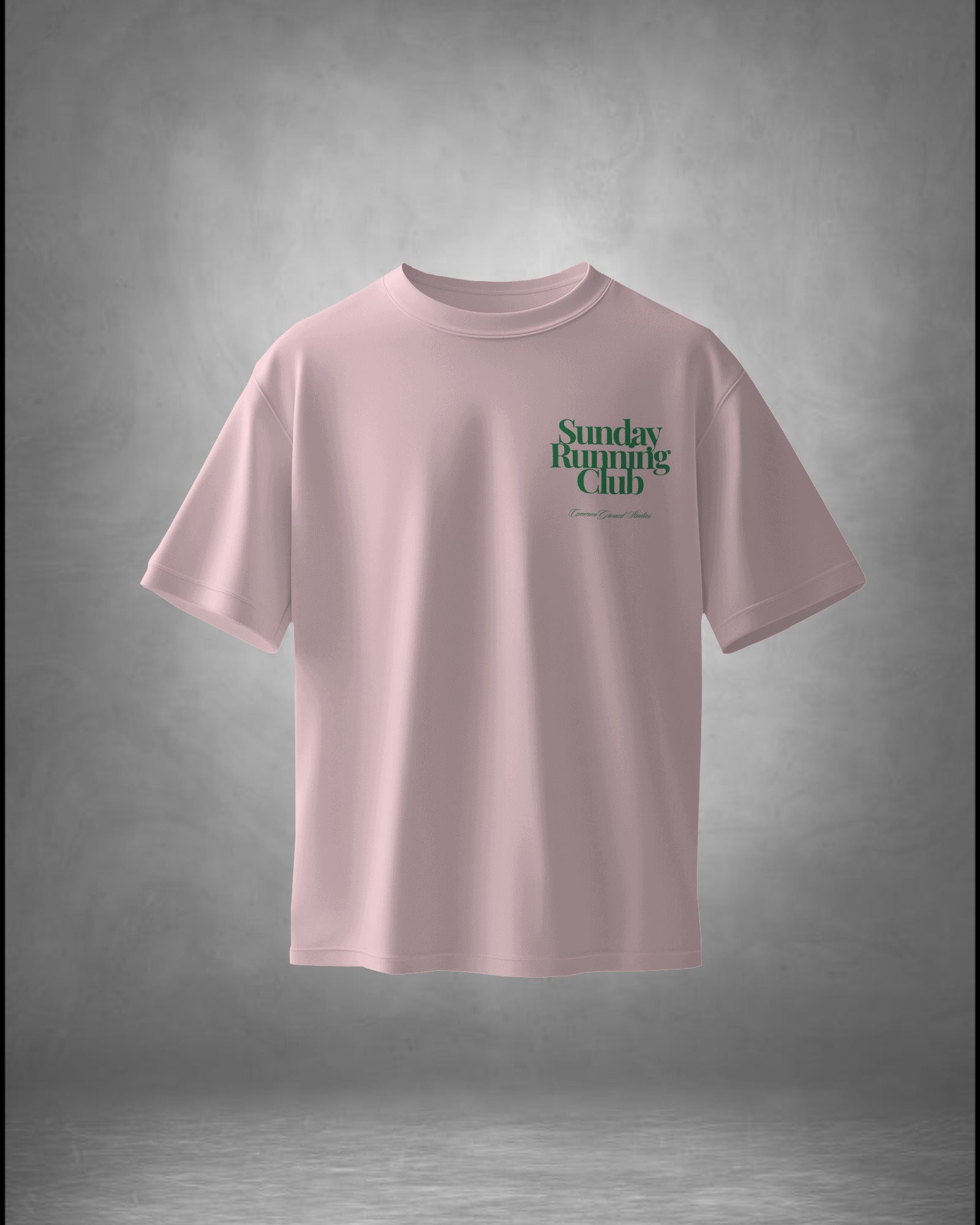 SUNDAY RUNNING OVERSIZED T - SHIRT - COMMONGROUND