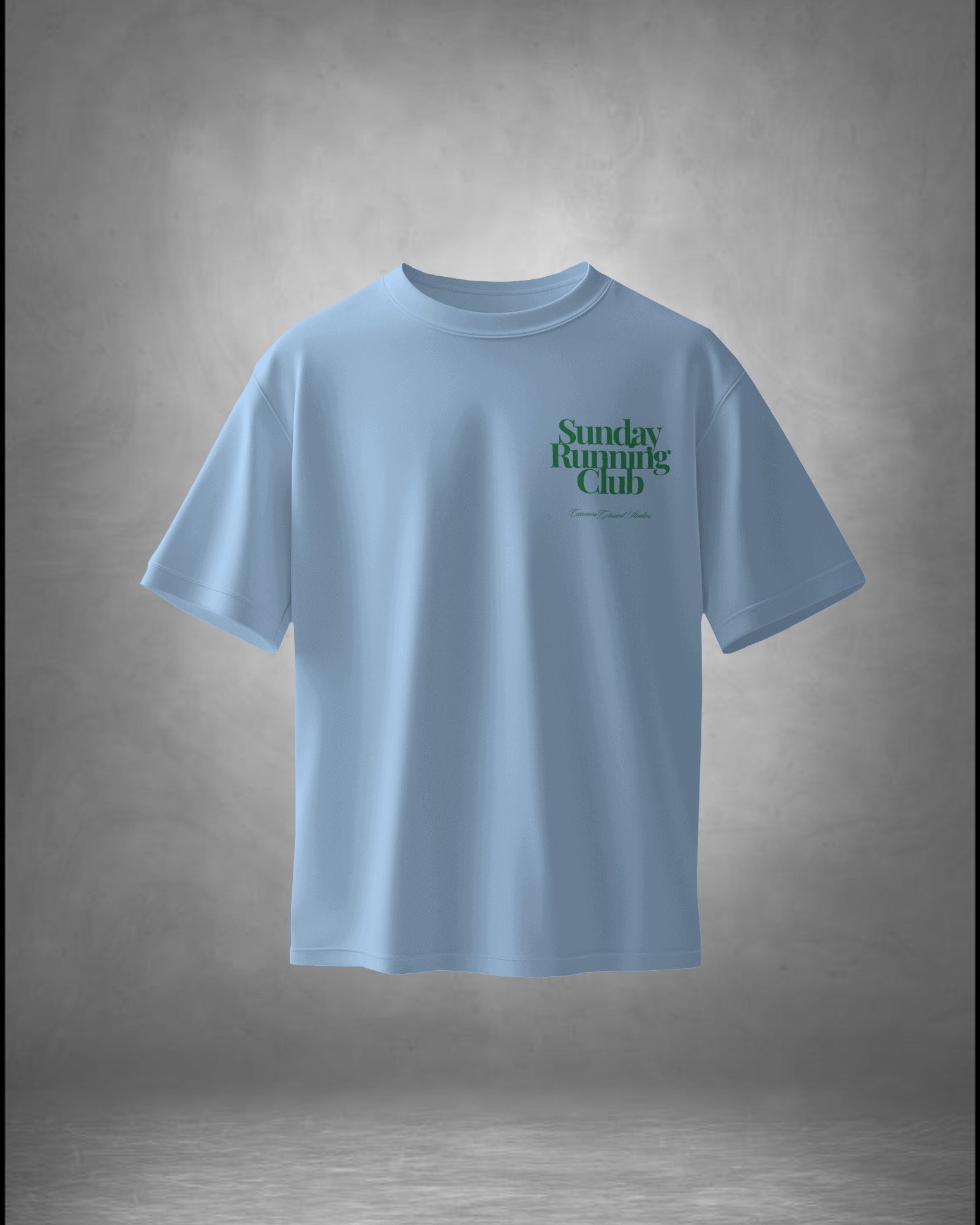SUNDAY RUNNING OVERSIZED T - SHIRT - COMMONGROUND