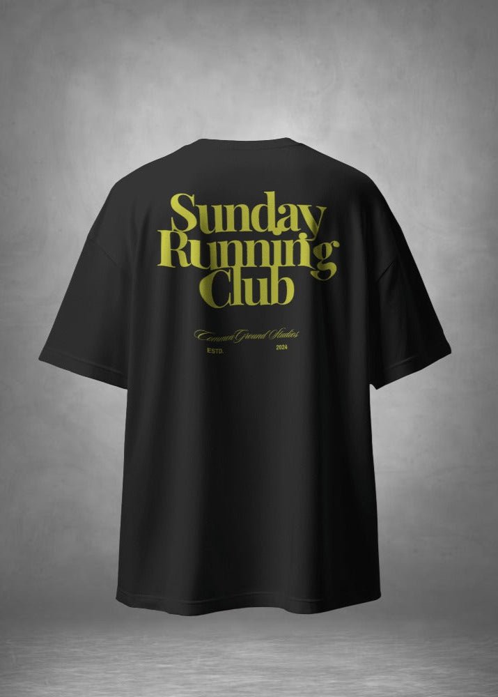 SUNDAY RUNNING OVERSIZED T - SHIRT - COMMONGROUND