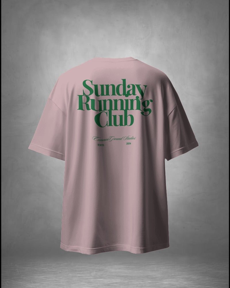 SUNDAY RUNNING OVERSIZED T - SHIRT - COMMONGROUND