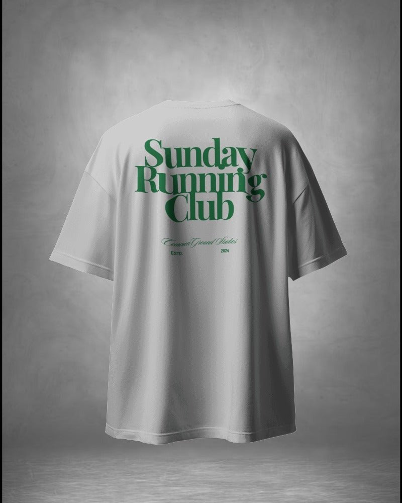 SUNDAY RUNNING OVERSIZED T - SHIRT - COMMONGROUND